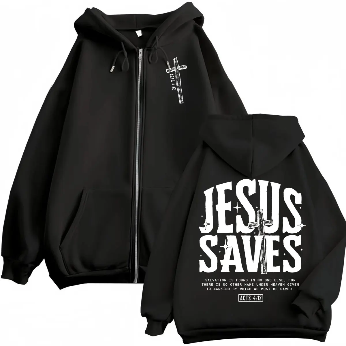 Jesus Christian Bible Verse Zipper Hoodie Men Women Clothing Fashion Aesthetic Zip Up Pullovers High Quality Fleece Sweatshirts
Jesus Christian Bible Verse Zipper Hoodie Men Women Clothing Fashion Aesthetic Zip Up Pullovers High Quality Fleece Sweatshirts