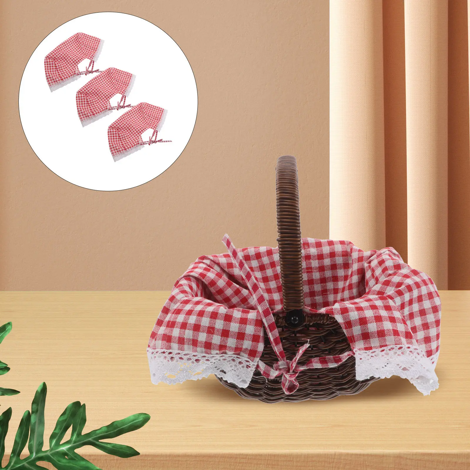 3Pcs Basket Cloth Liners Rattan Picnic Basket Fabric Replacement Insert for Kitchen Bread Fruit Storage Organizer Liners
3Pcs Basket Cloth Liners Rattan Picnic Basket Fabric Replacement Insert for Kitchen Bread Fruit Storage Organizer Liners