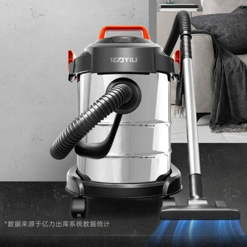 Пылесос для домашнего использования, большая всасывающая способность, небольшой размер, мощная, для сухой и влажной отделки. 
Пылесос для домашнего использования, большая всасывающая способность, небольшой размер, мощная, для сухой и влажной отделки.