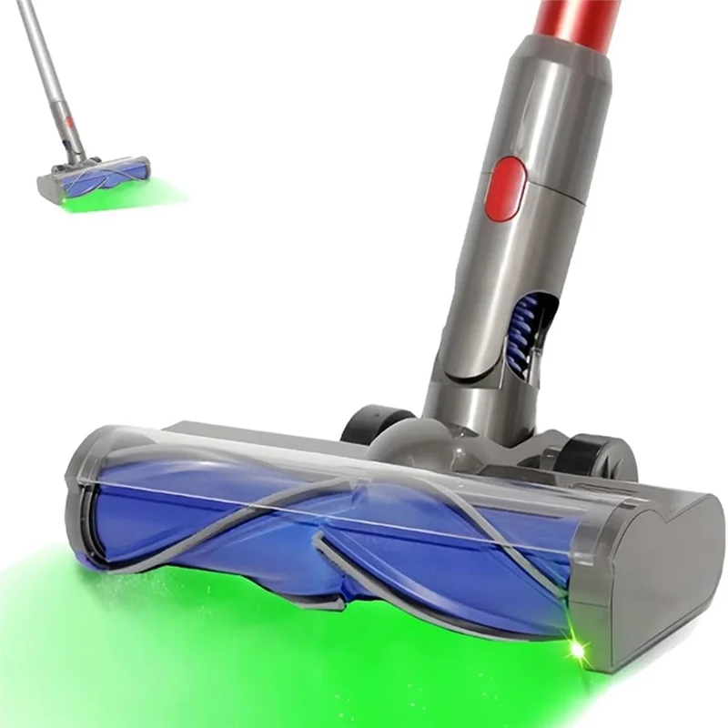 AT05-сменная вакуумная головка для Dyson V15 V11 V10 V8 V7, вакуумная насадка с зеленым светодиодом, не спутывающаяся роликовая щетка
AT05-сменная вакуумная головка для Dyson V15 V11 V10 V8 V7, вакуумная насадка с зеленым светодиодом, не спутывающаяся роликовая щетка
