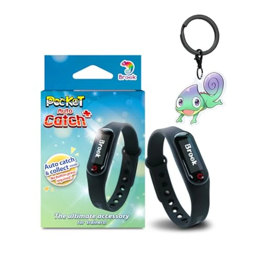 Pocket Auto Catch Plus with Keychain - Upgraded Version of Auto Catch Auto Spin Catching Pocket Monsters Collecting Items Wrist
Pocket Auto Catch Plus with Keychain - Upgraded Version of Auto Catch Auto Spin Catching Pocket Monsters Collecting Items Wrist