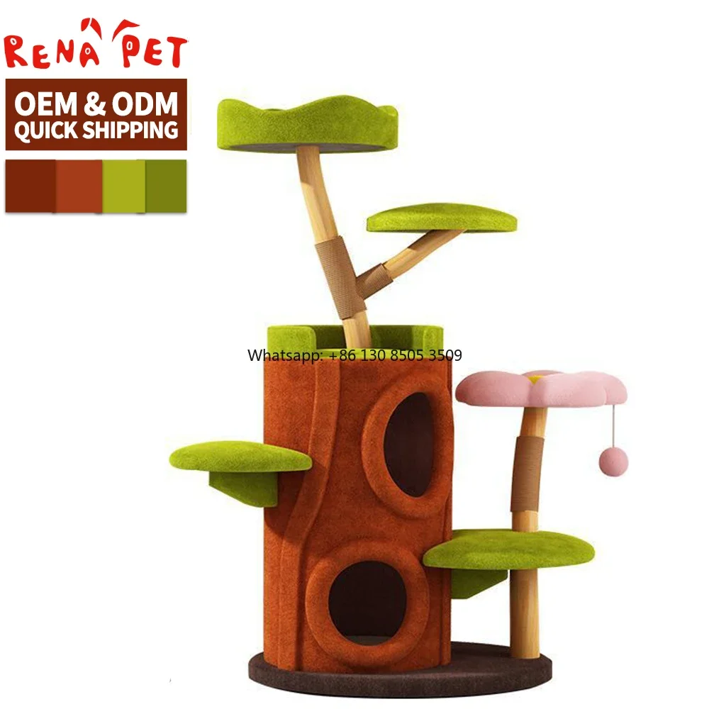 Wholesale Solid Wood Luxury Cat House Tree
Wholesale Solid Wood Luxury Cat House Tree