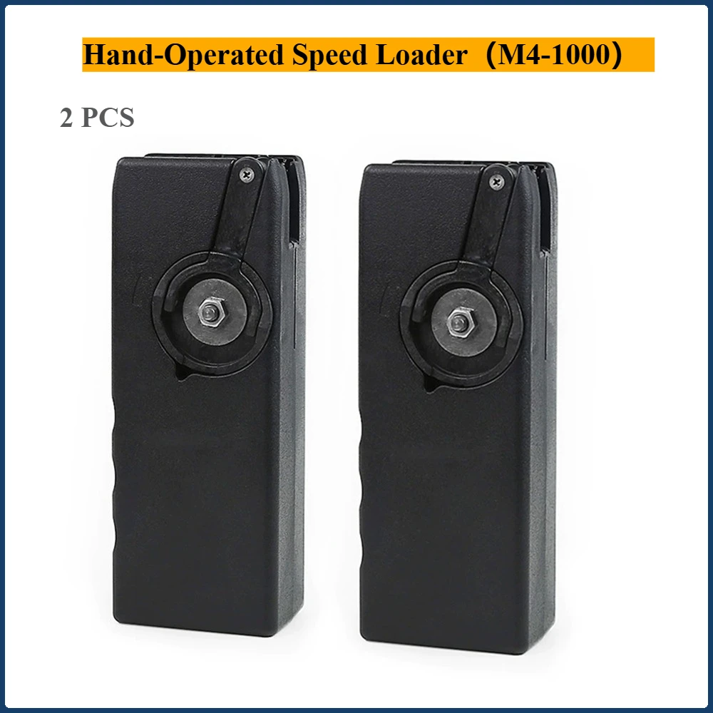 2PCS 1000 Rounds Hand-Operated Speed Loader 50mm Fast BB Ball Loader For M4
2PCS 1000 Rounds Hand-Operated Speed Loader 50mm Fast BB Ball Loader For M4