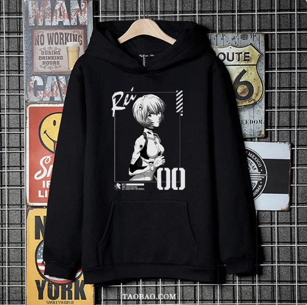 Anime EVA Ayanami Rei Hooded Hoodie Cosplay Autumn Winter Men Women Coat Loose Jacket Tops
Anime EVA Ayanami Rei Hooded Hoodie Cosplay Autumn Winter Men Women Coat Loose Jacket Tops