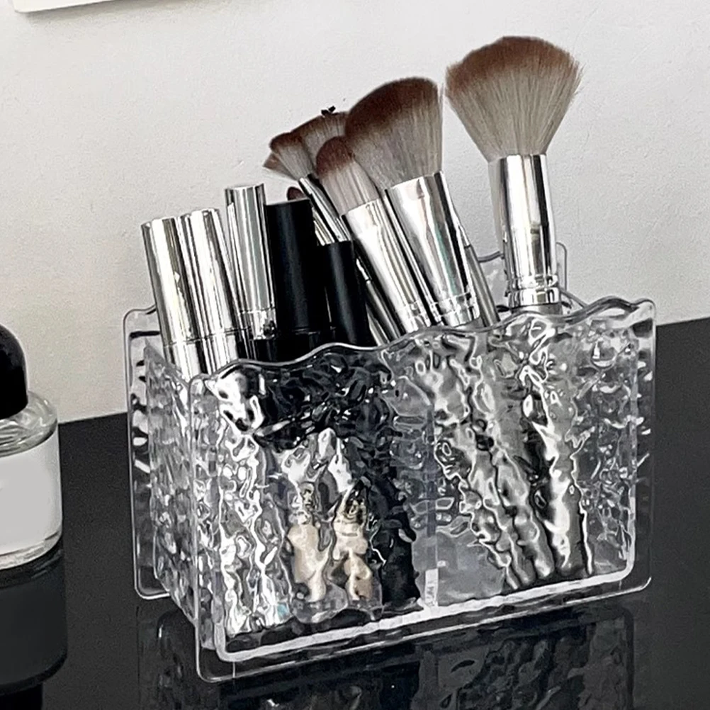 Pen Holder Makeup Brush Storage Box Plastic Pencil Organizer for Desk Cup Office Table
Pen Holder Makeup Brush Storage Box Plastic Pencil Organizer for Desk Cup Office Table