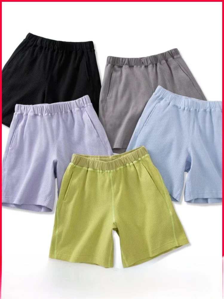 Grid Texture Men's Casual Loose Straight Leg Shorts Summer Lazy Style Versatile Comfortable Polyester Fiber Shorts
Grid Texture Men's Casual Loose Straight Leg Shorts Summer Lazy Style Versatile Comfortable Polyester Fiber Shorts