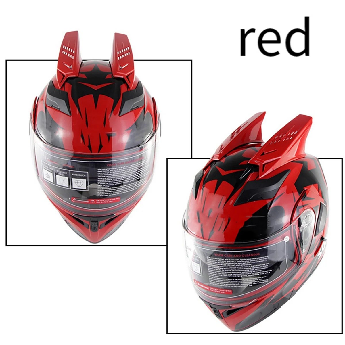 2Pcs Motorbike Bike Helmet Cute Horn Decoration Snow Sports Helmet Sticker Decor Helmet Decorative Horn RedHUG
2Pcs Motorbike Bike Helmet Cute Horn Decoration Snow Sports Helmet Sticker Decor Helmet Decorative Horn RedHUG