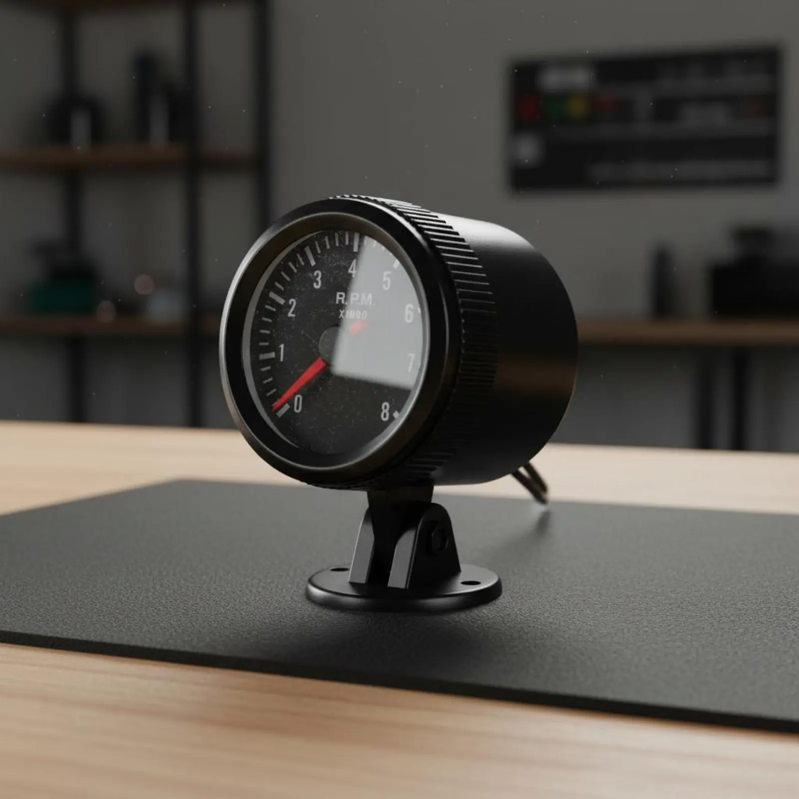 0-8000 RPM Tachometer Black Face 52mm Tachometer Gauge Engine Speed Display 12V
0-8000 RPM Tachometer Black Face 52mm Tachometer Gauge Engine Speed Display 12V