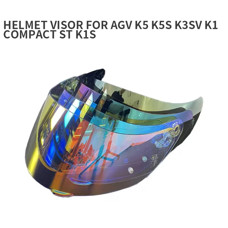 Helmet Lens for AGV K5 K5S K3SV K1 K1S Compact ST Motorcycle Helmet Visor Windshield Shield Motorbike Accessories Glasses Casco 
Helmet Lens for AGV K5 K5S K3SV K1 K1S Compact ST Motorcycle Helmet Visor Windshield Shield Motorbike Accessories Glasses Casco