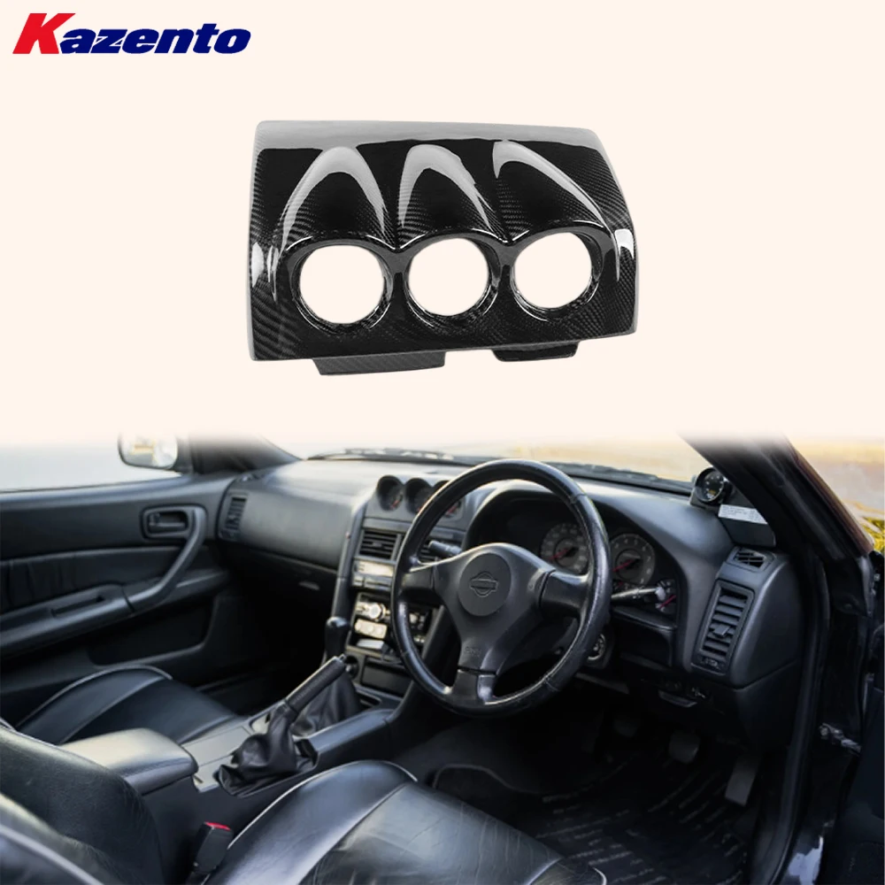 OE Interior Dash Triple Gauge Pod 52mm For Nissan Skyline R34 GTR GTT Carbon Fiber
OE Interior Dash Triple Gauge Pod 52mm For Nissan Skyline R34 GTR GTT Carbon Fiber