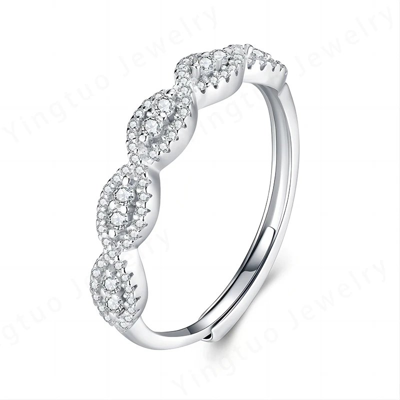 D Color Round Cut Eternity Moissanite Rings for Women S925 Silver Diamond Setting Wedding Band Wholesales
D Color Round Cut Eternity Moissanite Rings for Women S925 Silver Diamond Setting Wedding Band Wholesales
