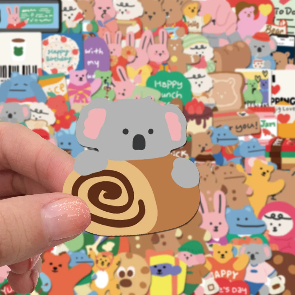 100pcs Small Size Cartoon Dailylike Bear Graffiti Sticker Notebook Phone Case Waterproof Milk Tea Cup Sticker
100pcs Small Size Cartoon Dailylike Bear Graffiti Sticker Notebook Phone Case Waterproof Milk Tea Cup Sticker