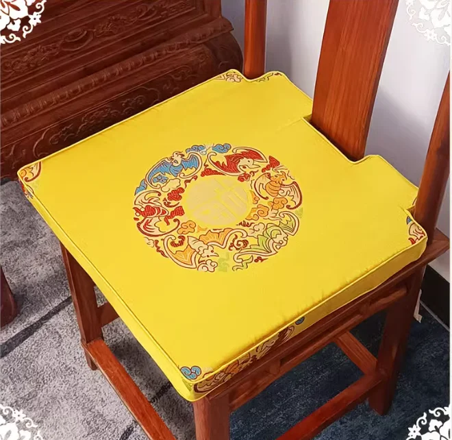 Custom Gap Dining Chair Pads Seat Cushions with Ties, Ethnic Chinese style Silk Brocade Seat Pads, Concave, Anti-Slip, Zipper
Custom Gap Dining Chair Pads Seat Cushions with Ties, Ethnic Chinese style Silk Brocade Seat Pads, Concave, Anti-Slip, Zipper
