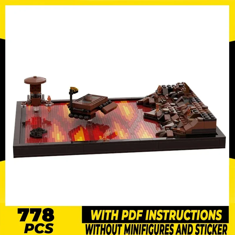 Star Movie Model Moc Building Bricks Dueling On The Lava Field Technology Modular Blocks Gifts Christmas Toys DIY Sets Assembly 
Star Movie Model Moc Building Bricks Dueling On The Lava Field Technology Modular Blocks Gifts Christmas Toys DIY Sets Assembly
