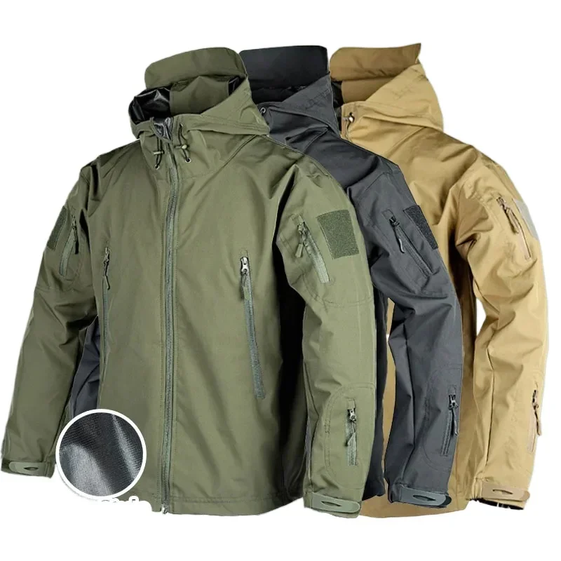Tactical Windbreaker Jacket Men Hunting Camouflage Hiking Thin Trenth Coat Waterproof Outdoor Camping Hunting Clothes
Tactical Windbreaker Jacket Men Hunting Camouflage Hiking Thin Trenth Coat Waterproof Outdoor Camping Hunting Clothes