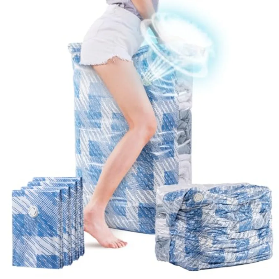 Vacuum Storage Bags Pack Cube 31x0x15 Inch Vacuum Seal Bags for Beddings Comforters Pillows Clothes Space Saving for Closet and
Vacuum Storage Bags Pack Cube 31x0x15 Inch Vacuum Seal Bags for Beddings Comforters Pillows Clothes Space Saving for Closet and