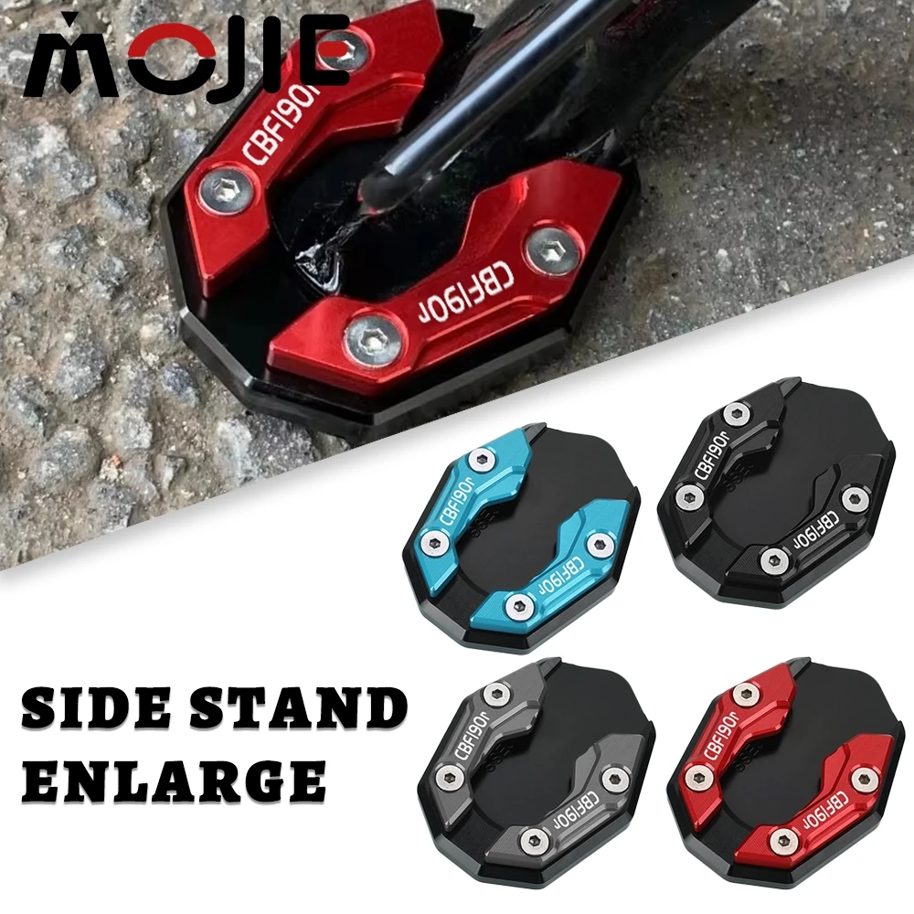 For Honda CBF190SS CBF190TR CBF190X CBF190R CRF190L CBF 190 R X TR CRF 190L Kickstand Enlarger Side Stand Extension Plate Pad
For Honda CBF190SS CBF190TR CBF190X CBF190R CRF190L CBF 190 R X TR CRF 190L Kickstand Enlarger Side Stand Extension Plate Pad