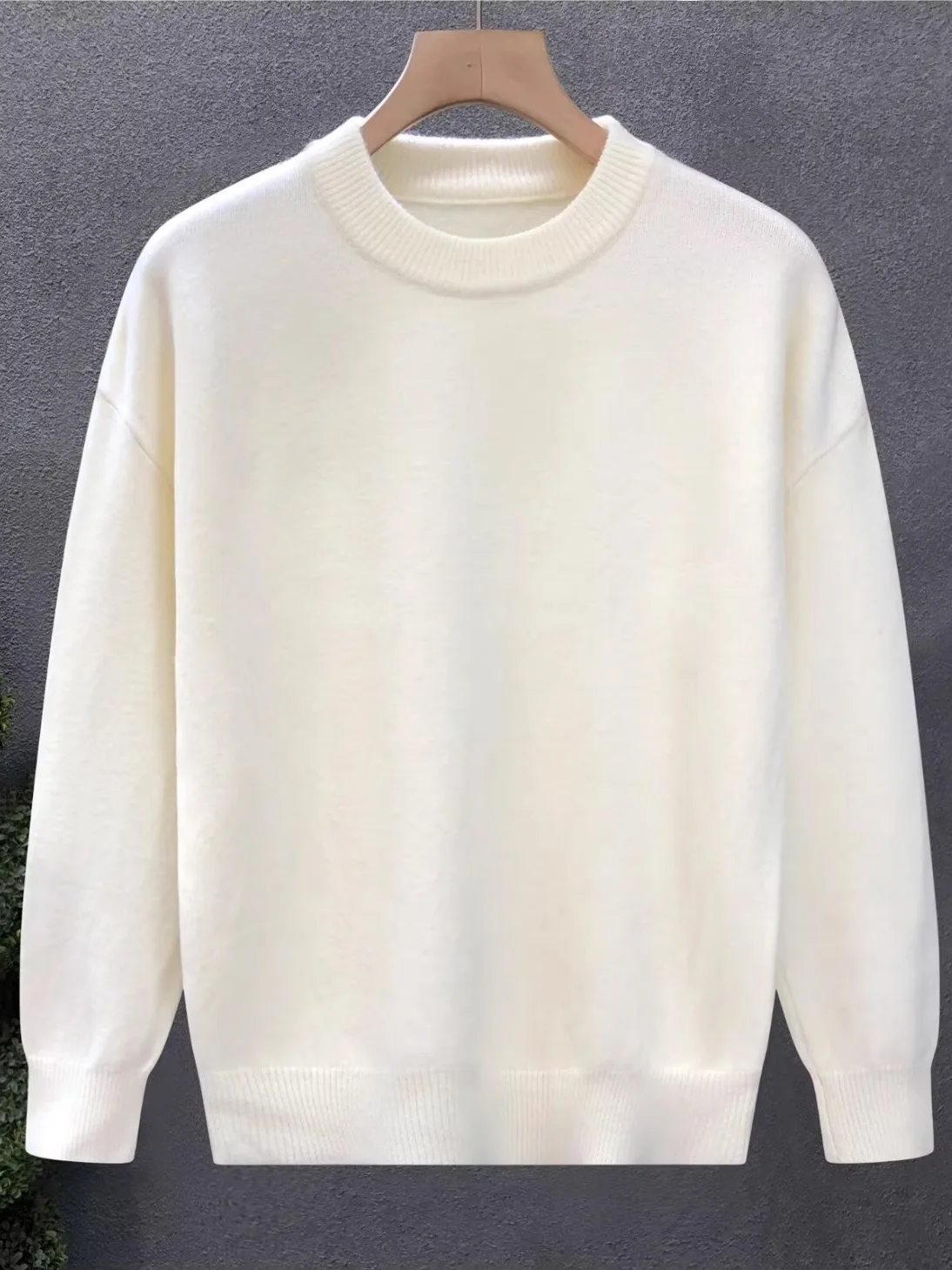 Casual White round Ne Knitwear for Men Simple Pure Color Base Layer irt Autumn Winter Polyester Fiber Wear Resistant Long...
Casual White round Ne Knitwear for Men Simple Pure Color Base Layer irt Autumn Winter Polyester Fiber Wear Resistant Long...