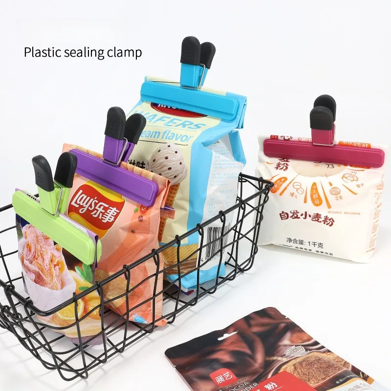 5 Packs Abs Fresh-keeping Clip Household Snacks Moisture-proof Sealing Clip Simple Plastic Bag Food Grade Sealing Clip 
5 Packs Abs Fresh-keeping Clip Household Snacks Moisture-proof Sealing Clip Simple Plastic Bag Food Grade Sealing Clip