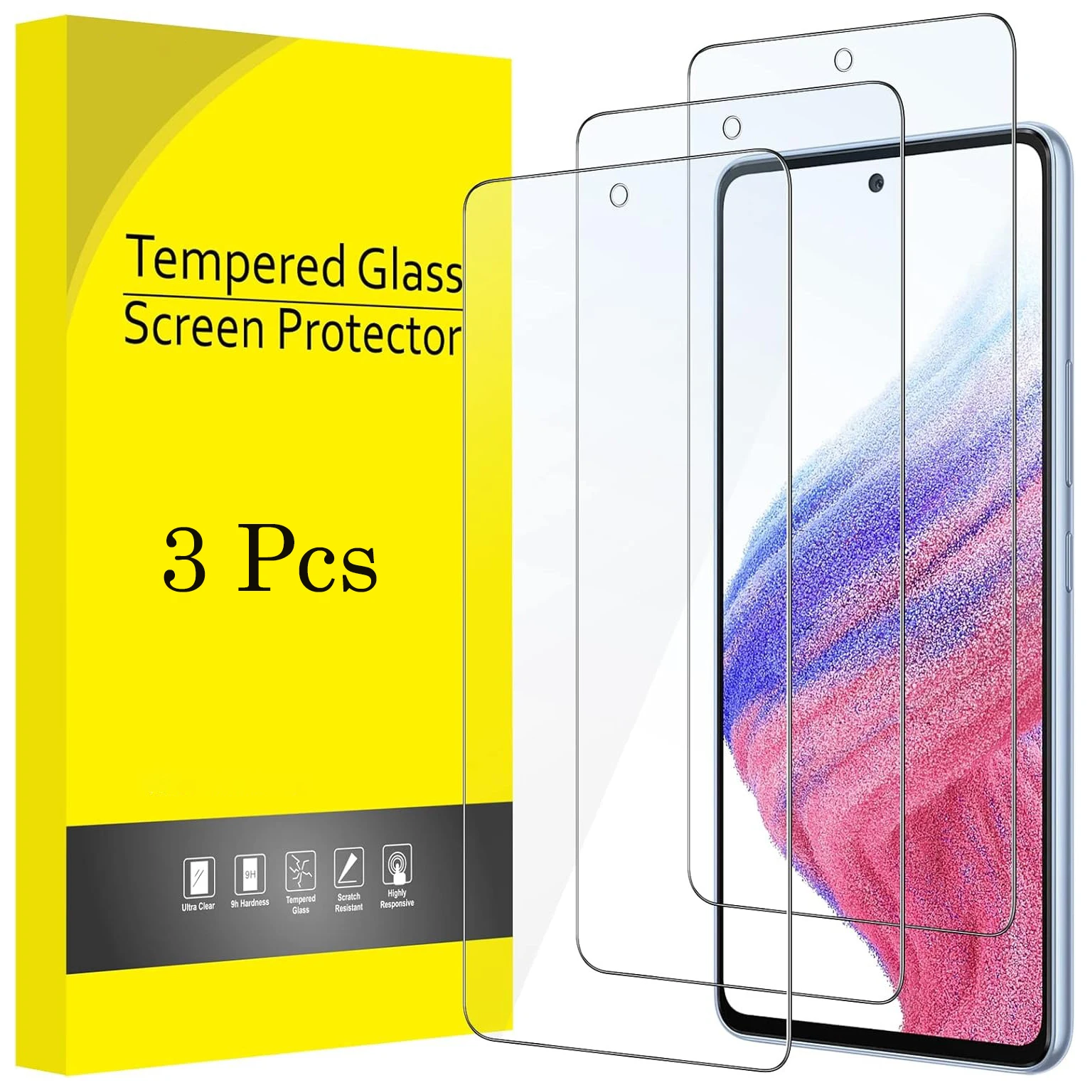 3pcs Tempered Glass For Samsung Galaxy A52 A52S 5G Screen Protector Glass Samsung A53 5G Protective Film
3pcs Tempered Glass For Samsung Galaxy A52 A52S 5G Screen Protector Glass Samsung A53 5G Protective Film
