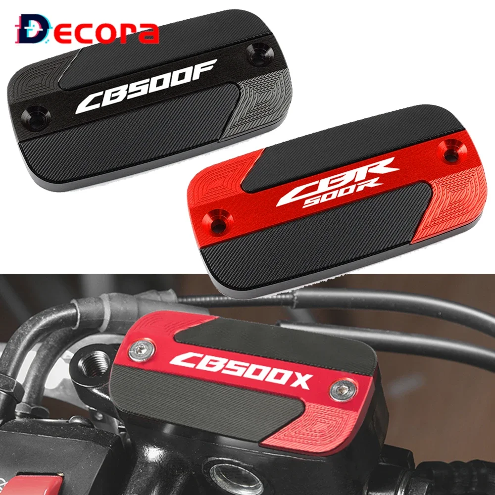 For HONDA CB500F CB500X CBR500R CB500 X/F Motorcycle CNC Front brake fluid reservoir cap cover
For HONDA CB500F CB500X CBR500R CB500 X/F Motorcycle CNC Front brake fluid reservoir cap cover