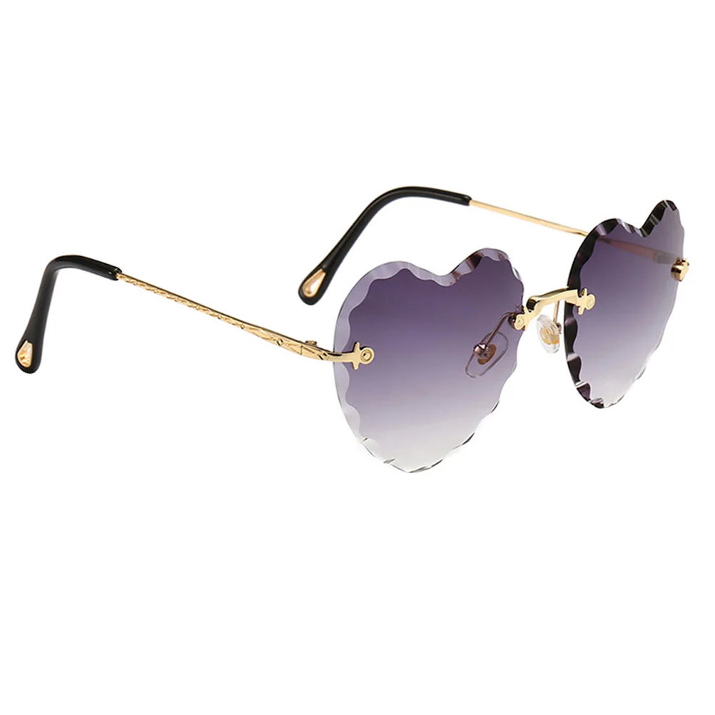 Rimless Sunglasses Heart Design Unique Shape Anti UV Glasses Party Accessories Fashion Eyewear Lightweight Durable Photo Props
Rimless Sunglasses Heart Design Unique Shape Anti UV Glasses Party Accessories Fashion Eyewear Lightweight Durable Photo Props