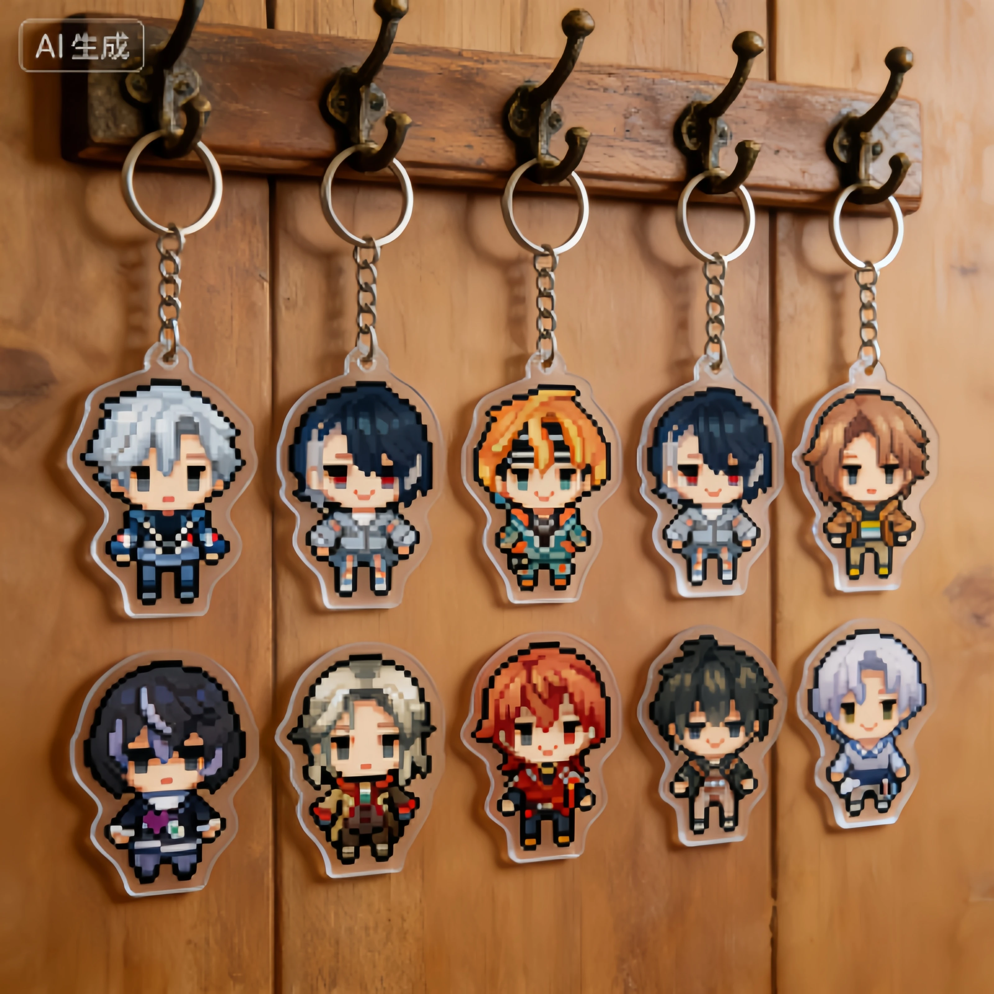VTuber 18TRIP Acrylic Pendant Keychains KAFKA OGURO TEN MURAKUMO LU LIGUANG anime Schoolbag keychain pendant 6cm Q Version
VTuber 18TRIP Acrylic Pendant Keychains KAFKA OGURO TEN MURAKUMO LU LIGUANG anime Schoolbag keychain pendant 6cm Q Version