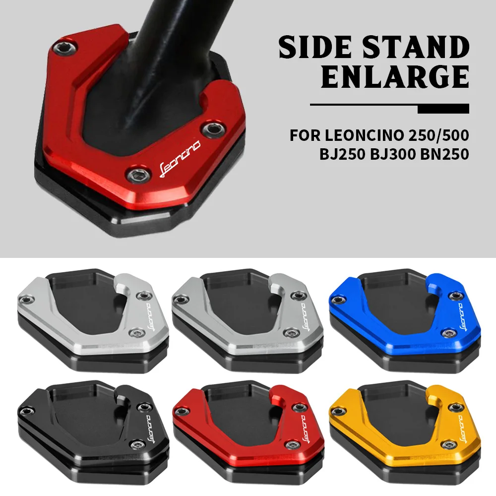 FOR BENELLI leoncino 250/500 BJ250 BJ300 BJ302 BN250 BN300 BN302 Side Stand Pad Plate Kickstand Enlarger Support Extension Base
FOR BENELLI leoncino 250/500 BJ250 BJ300 BJ302 BN250 BN300 BN302 Side Stand Pad Plate Kickstand Enlarger Support Extension Base