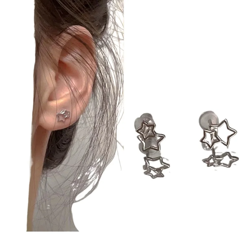 *Earrings for women with 925 silver needles, niche design, high-end temperament, small and exquisite earrings
*Earrings for women with 925 silver needles, niche design, high-end temperament, small and exquisite earrings