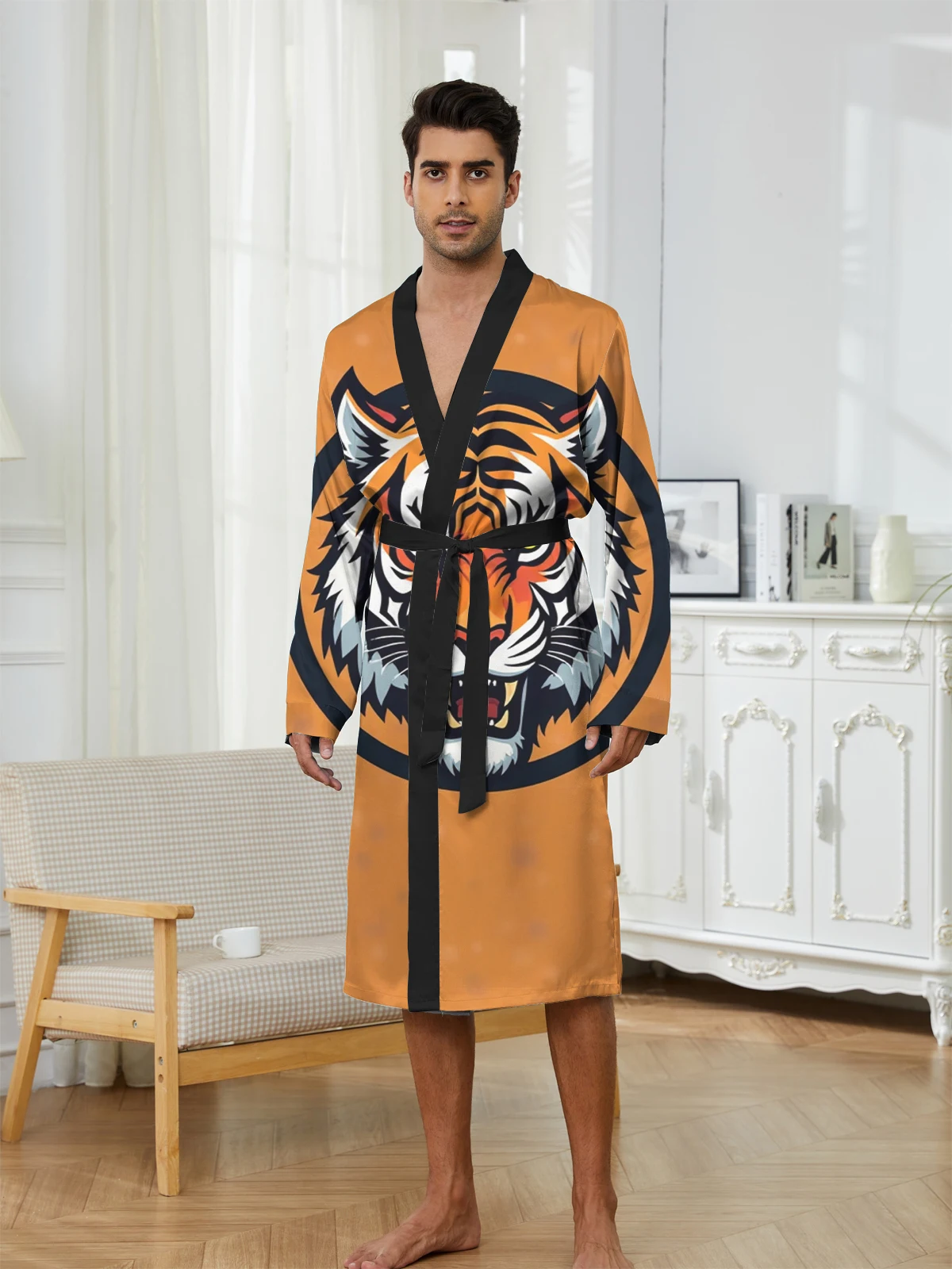 1pcs Men's Robes 2026 Spring/Summer dressing gown Bathrobe men 3D Printed bath robe Shower robe Breathable Graphic Sleepwear
1pcs Men's Robes 2026 Spring/Summer dressing gown Bathrobe men 3D Printed bath robe Shower robe Breathable Graphic Sleepwear