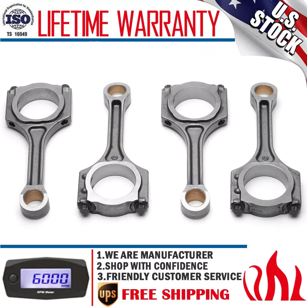 Carbole 4x Connecting Rod For 2011-20 Kia Sorento Optima Hyundai Sonata 2.4L 23410-2G511
Carbole 4x Connecting Rod For 2011-20 Kia Sorento Optima Hyundai Sonata 2.4L 23410-2G511