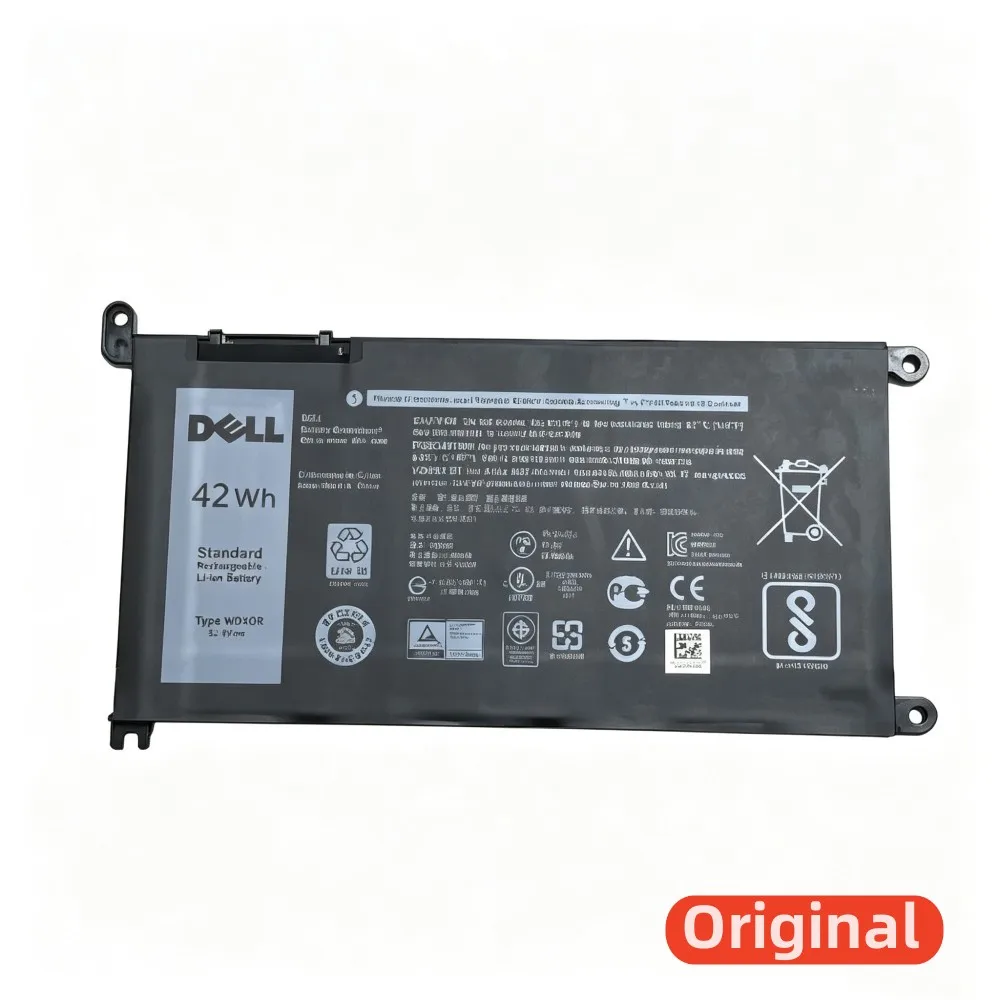 Original 42Wh 11.4V for DELL WDXOR Vostro 14-5468 15-5568 5471 5481 5581 3481 3583 Latitude 3189 3582 3180 3190 Laptop Battery
Original 42Wh 11.4V for DELL WDXOR Vostro 14-5468 15-5568 5471 5481 5581 3481 3583 Latitude 3189 3582 3180 3190 Laptop Battery