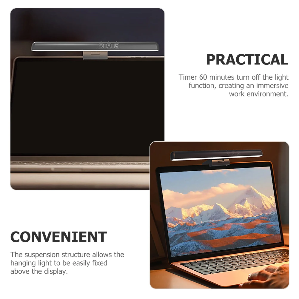 Adjustable Monitor Light Bar Eye Protection Led Computer Screen Lamp Clip Usb Hanging Light Timer Function 60Mins 
Adjustable Monitor Light Bar Eye Protection Led Computer Screen Lamp Clip Usb Hanging Light Timer Function 60Mins