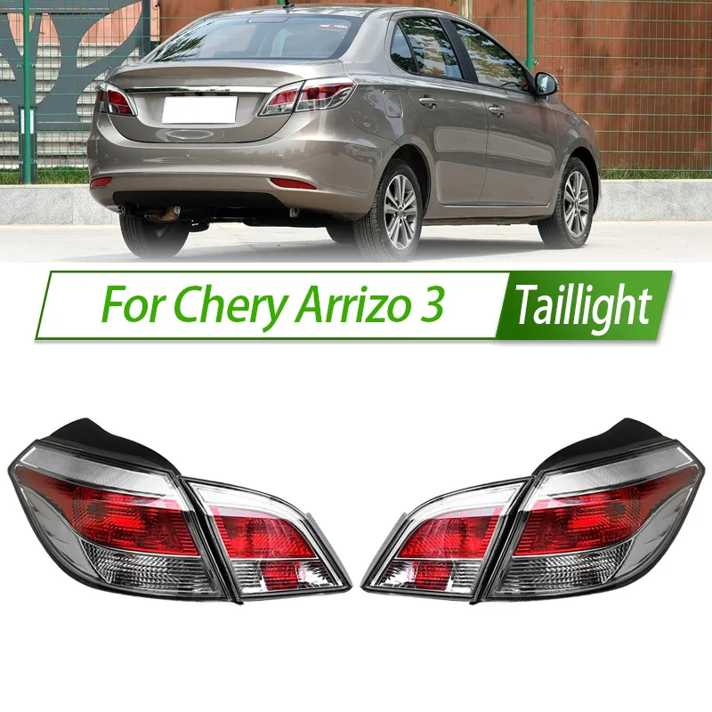For Chery Arrizo 3 Car Taillight Assembly OEM Style Rear Lamp with Turn Signal Reverse Light Direct Fit Replacement