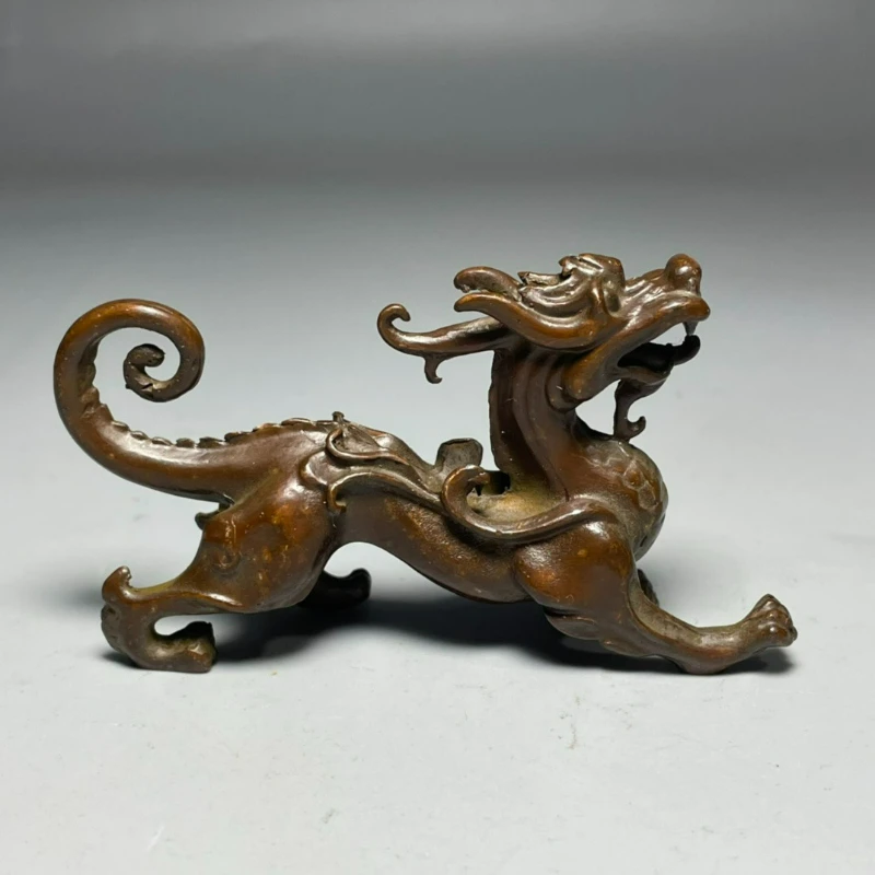 Retro Aged Copper Solid Pixiu Beast Tea Pet Entryway Living Room Office Fortune Desktop Ornaments Crafts Gifts
Retro Aged Copper Solid Pixiu Beast Tea Pet Entryway Living Room Office Fortune Desktop Ornaments Crafts Gifts
