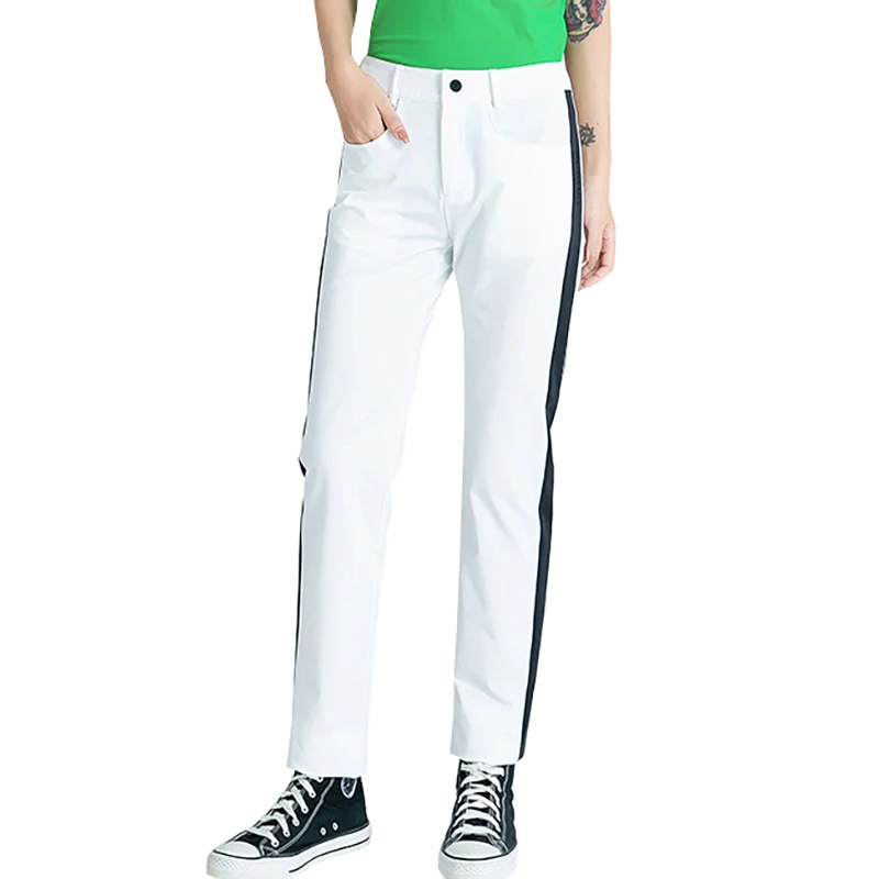 VZ Spring/Summer New Women's Golf Clothing Outdoor Comfortable Sports Pants Breathable White or Black Casual Ladies Trousers
VZ Spring/Summer New Women's Golf Clothing Outdoor Comfortable Sports Pants Breathable White or Black Casual Ladies Trousers