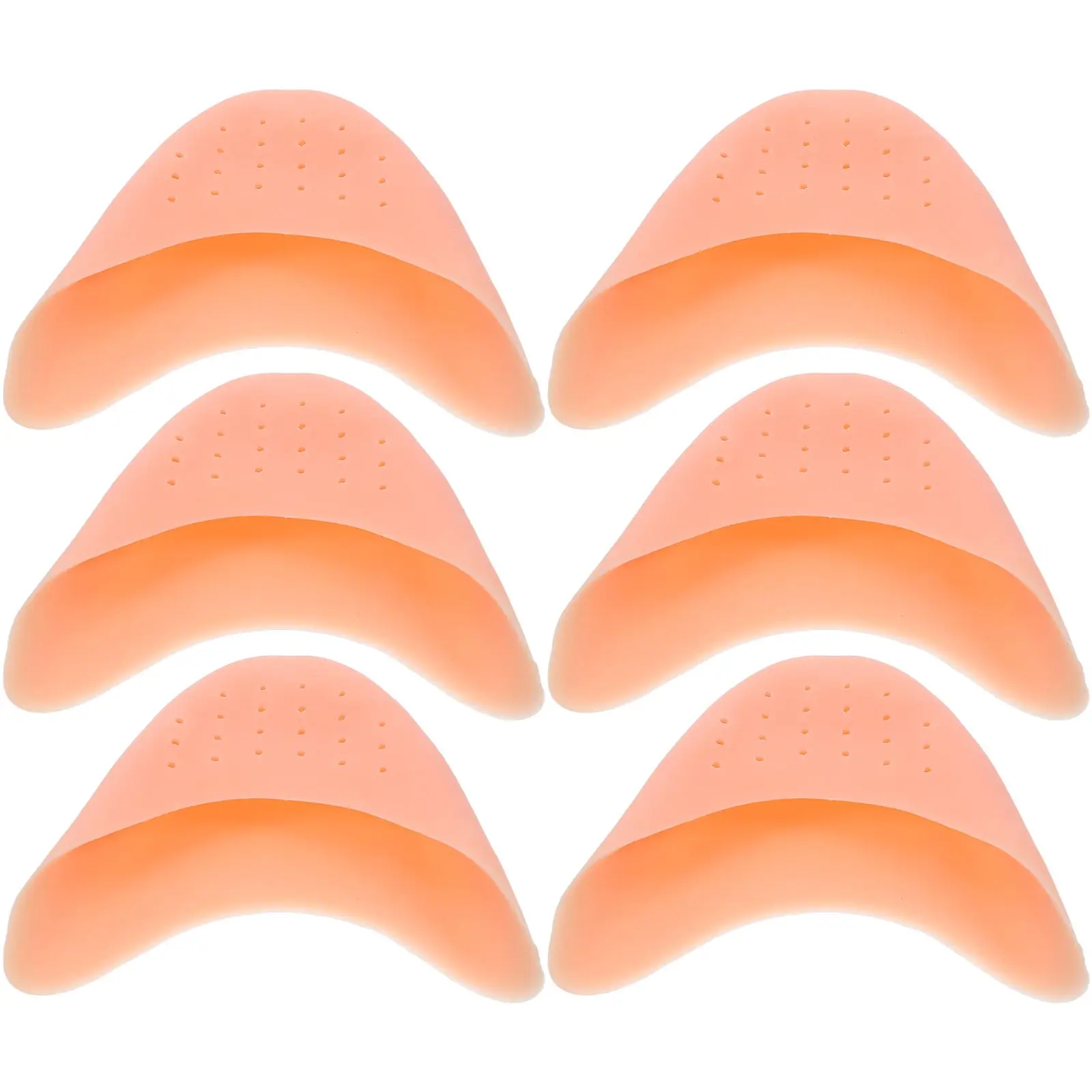 6 Pcs Toe Protectors SEBS Material Forefoot Pads Durable Ballet Dance Training Comfortable Reusable Washable Foot Care Tools
6 Pcs Toe Protectors SEBS Material Forefoot Pads Durable Ballet Dance Training Comfortable Reusable Washable Foot Care Tools