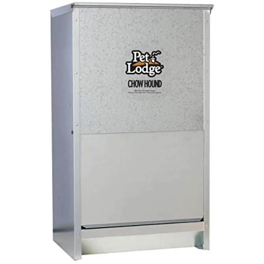 Automatic Dog Feeder for Large Dogs Outdoor Use Tough Galvanized Steel 50 Pound Capacity Made in USA
Automatic Dog Feeder for Large Dogs Outdoor Use Tough Galvanized Steel 50 Pound Capacity Made in USA