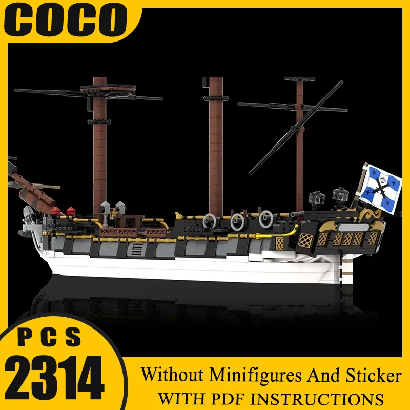 Moc Building Bricks Imperial Frigate Model Boat Technology Modular Blocks Gifts Toys For DIY Sets Assembly
Moc Building Bricks Imperial Frigate Model Boat Technology Modular Blocks Gifts Toys For DIY Sets Assembly