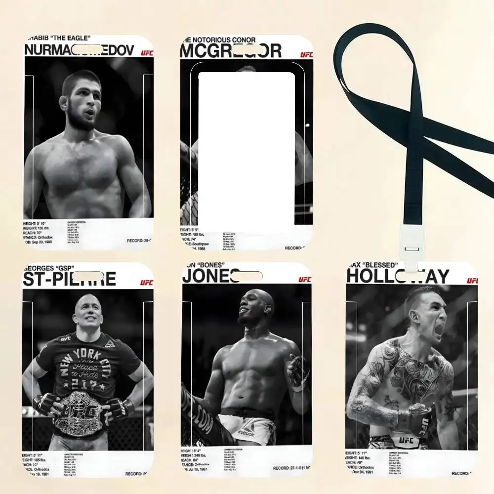U-Ultimate Fighting Championship UFC Card Holder Neck Strap Pendant Door Badge Holder Lanyards Keychain Work Credential Case
U-Ultimate Fighting Championship UFC Card Holder Neck Strap Pendant Door Badge Holder Lanyards Keychain Work Credential Case