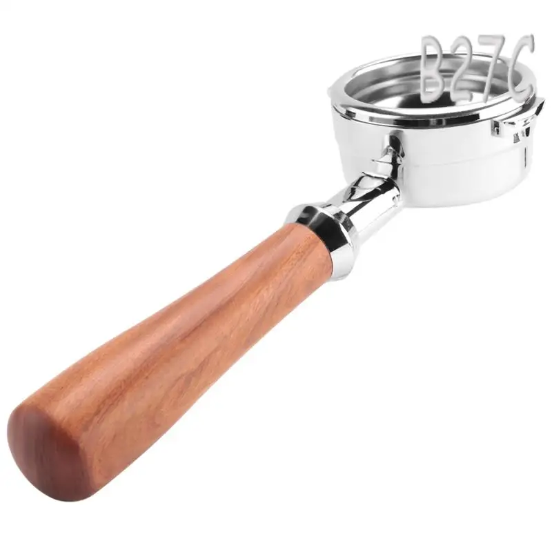 2X Coffee Bottomless Portafilter Coffee Machine Wood Handle Filter Coffee Accessories For Welhome KD-310/KD-510 K888-B27C
2X Coffee Bottomless Portafilter Coffee Machine Wood Handle Filter Coffee Accessories For Welhome KD-310/KD-510 K888-B27C