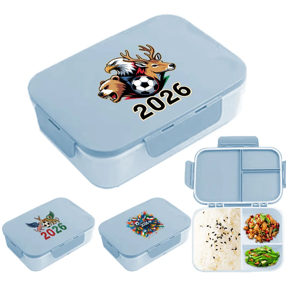 3 Compartment Bento Box Portable Lunch Container Flip Lid Leakproof Reusable 2026 Kick Off Lightweight for Office Home Fan Gift
3 Compartment Bento Box Portable Lunch Container Flip Lid Leakproof Reusable 2026 Kick Off Lightweight for Office Home Fan Gift
