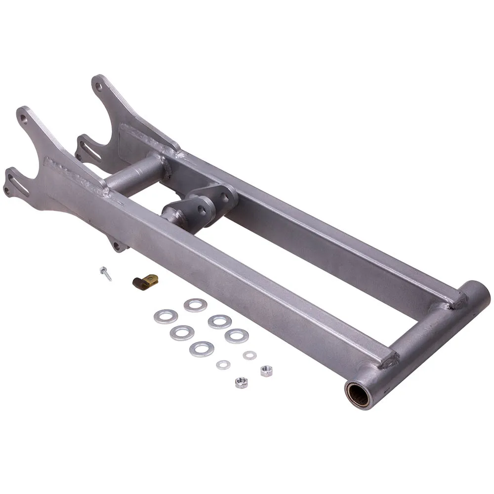 Silver Swingarm With Skid Plate Brackets For Yamaha Banshee 350 ATV +4" Extended
Silver Swingarm With Skid Plate Brackets For Yamaha Banshee 350 ATV +4" Extended