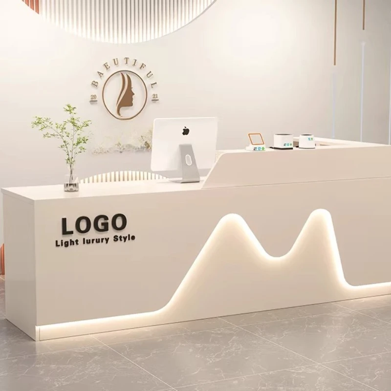 Beauty Institute Reception Desk Study Front Store Hairdressing Reception Desk Modern Coffee Bancone Per Negozio Corner Furniture
Beauty Institute Reception Desk Study Front Store Hairdressing Reception Desk Modern Coffee Bancone Per Negozio Corner Furniture