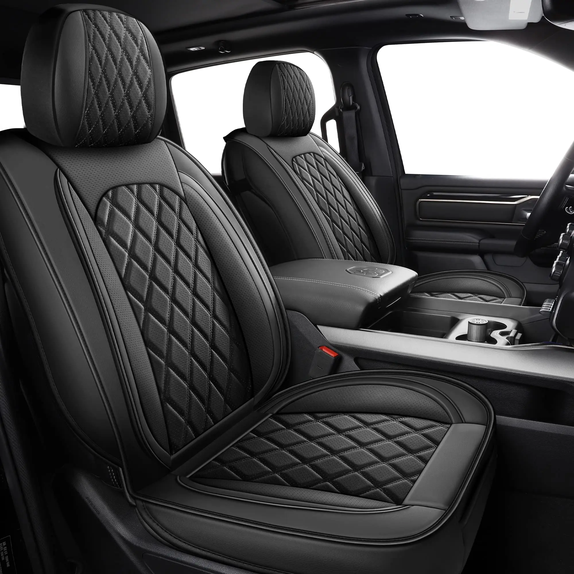 MIROZO Dodge Ram Seat Covers Full Set 5PCS Waterproof for 2009-2025 Ram 1500 2500 3500 Crew Quad Regular Cab Split Bench 40/60 B
MIROZO Dodge Ram Seat Covers Full Set 5PCS Waterproof for 2009-2025 Ram 1500 2500 3500 Crew Quad Regular Cab Split Bench 40/60 B