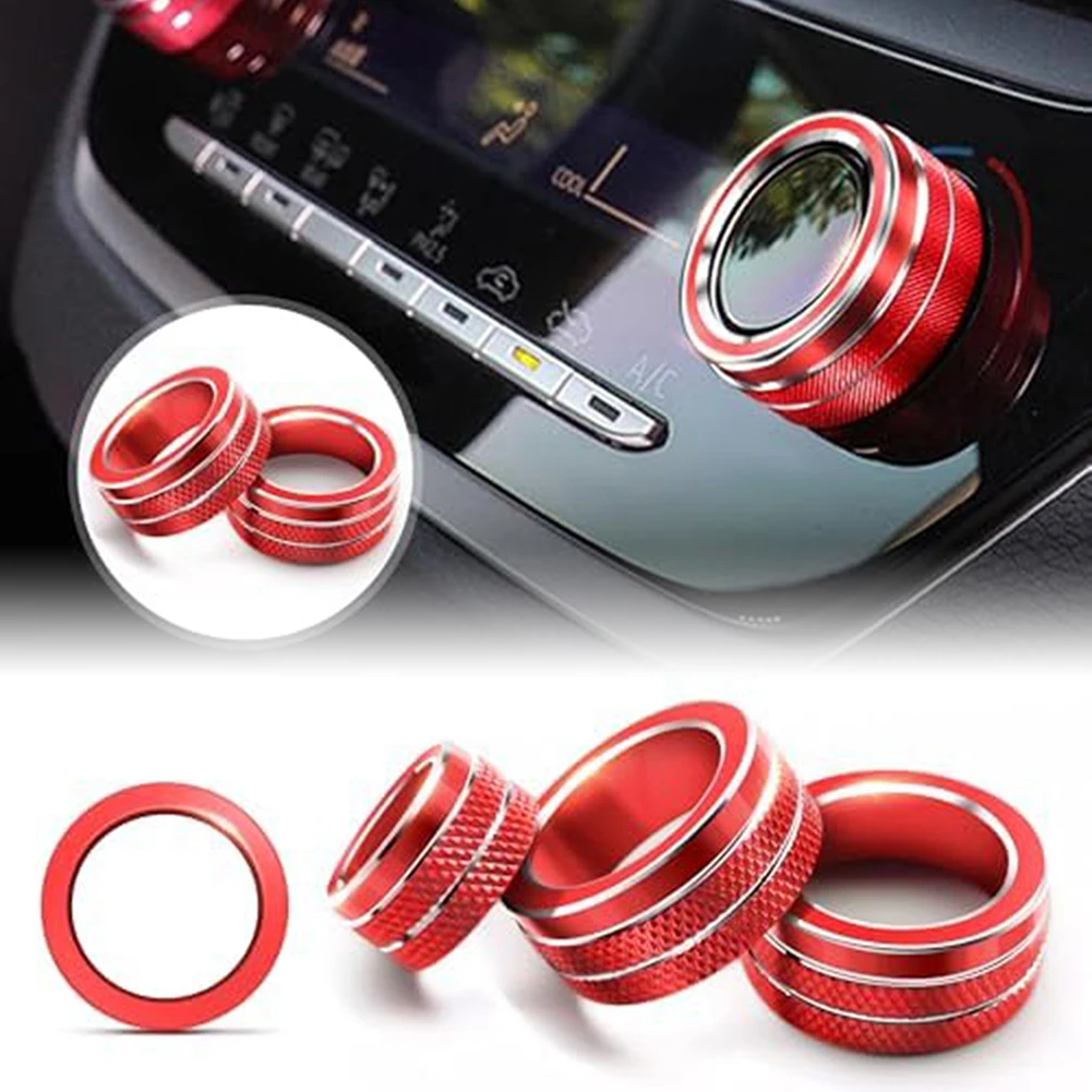 4* Car Air Conditioning Mirror Knob Cover Car AC Control Switch Button Cover Aluminum Alloy For TOYOTA For COROLLA 2019 -2025
4* Car Air Conditioning Mirror Knob Cover Car AC Control Switch Button Cover Aluminum Alloy For TOYOTA For COROLLA 2019 -2025