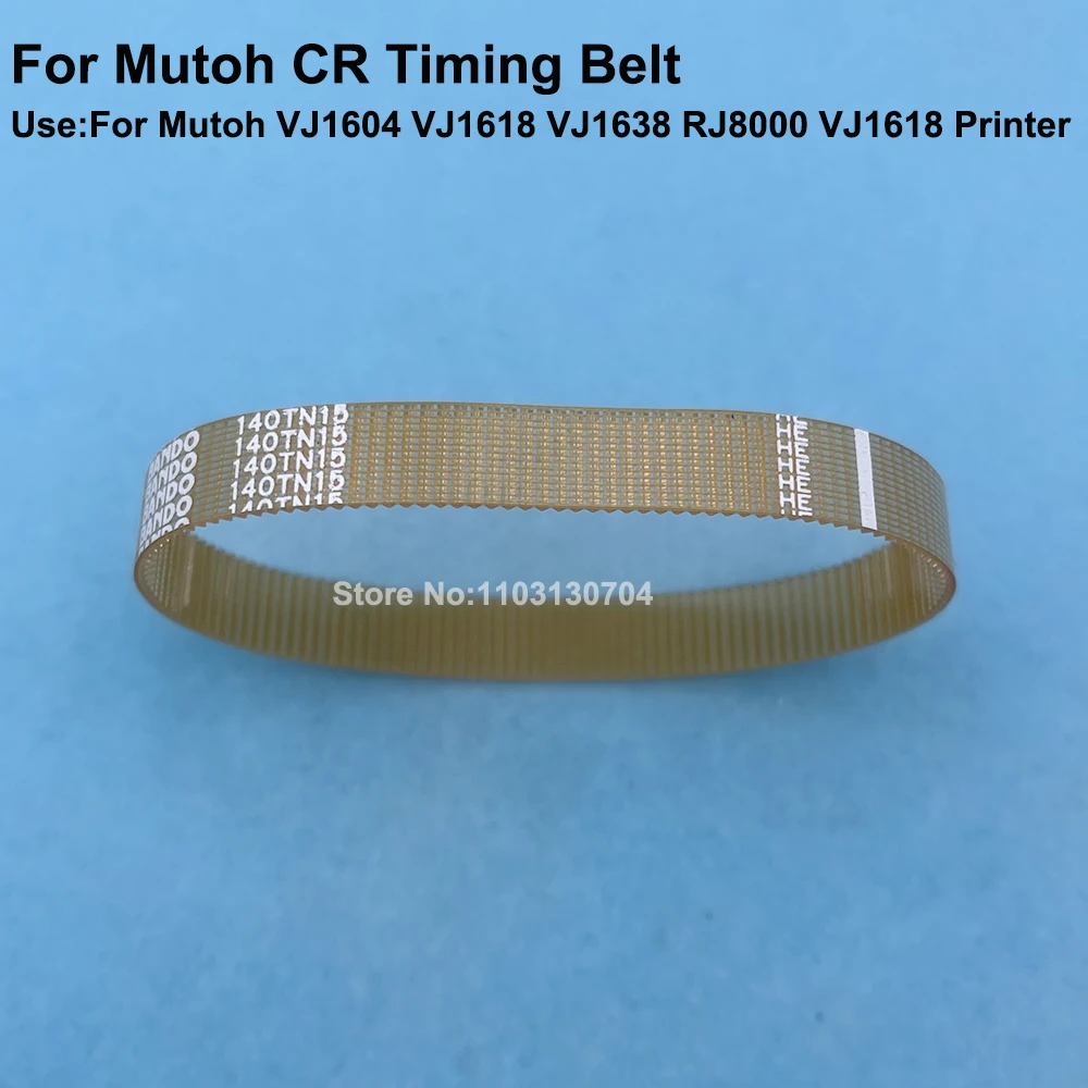 1 шт., оригинальный ремни хромированной передачи для принтера Mutoh VJ-1604 VJ1638 VJ1618 RJ8000, маленький ремни ГРМ 140TN15 160TN15
1 шт., оригинальный ремни хромированной передачи для принтера Mutoh VJ-1604 VJ1638 VJ1618 RJ8000, маленький ремни ГРМ 140TN15 160TN15