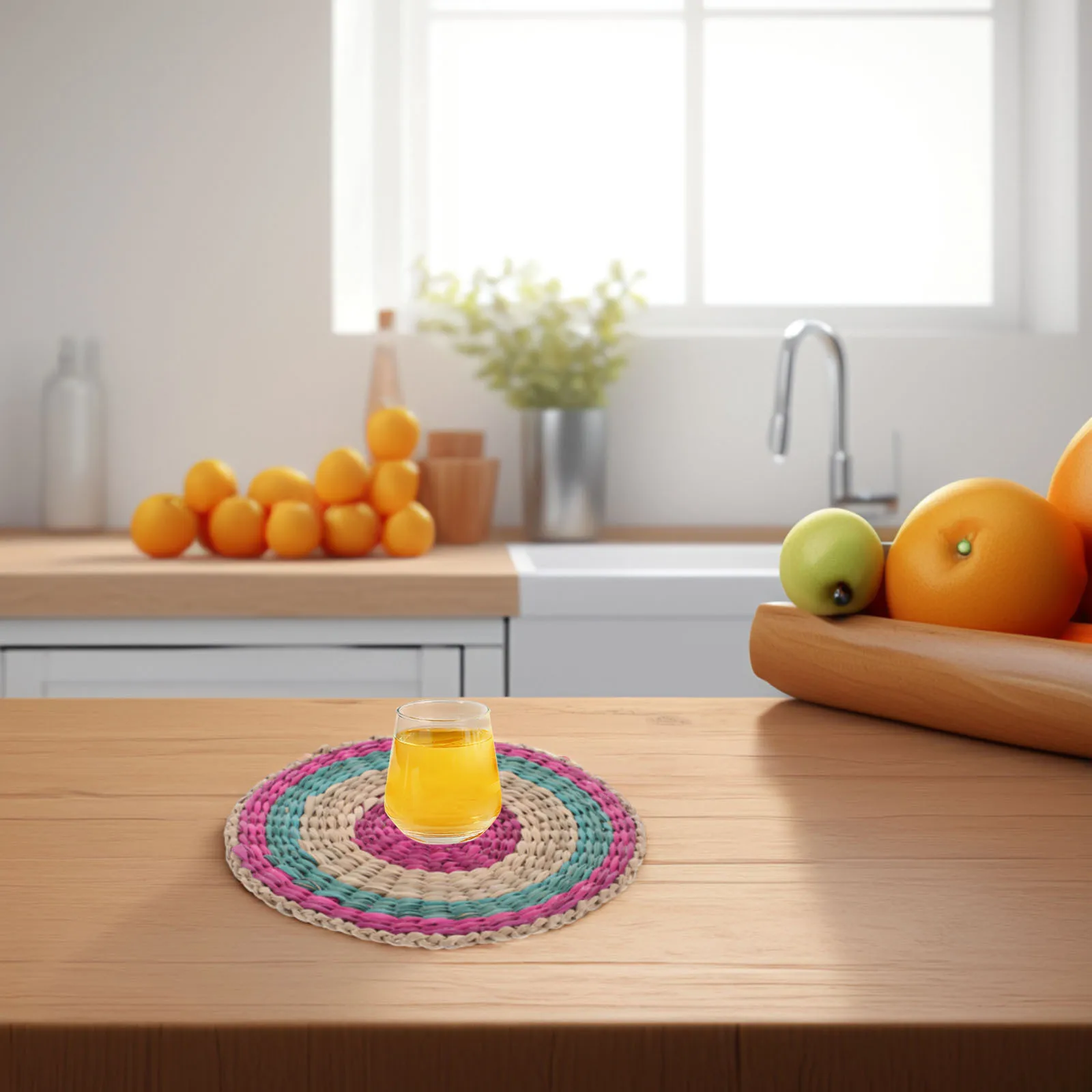 Round Woven Seagrass Coasters Heat Resistant Table Mats Farmhouse Boho Dining Decor Natural Texture Versatile Use
Round Woven Seagrass Coasters Heat Resistant Table Mats Farmhouse Boho Dining Decor Natural Texture Versatile Use