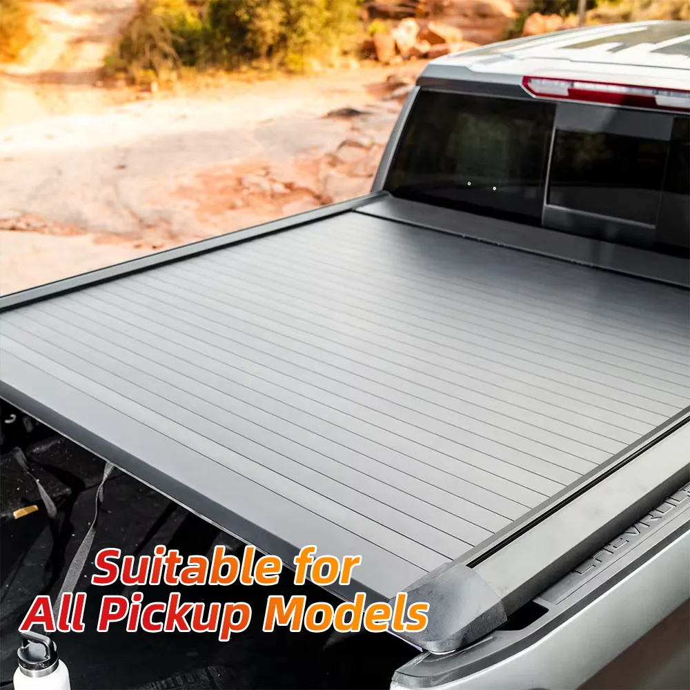 Retractable Folding Tonneau Cover Pickup Trucks for Great Wall GWM KingKong JAC T8 T9 Changan F70 Foton G9 Models
Retractable Folding Tonneau Cover Pickup Trucks for Great Wall GWM KingKong JAC T8 T9 Changan F70 Foton G9 Models