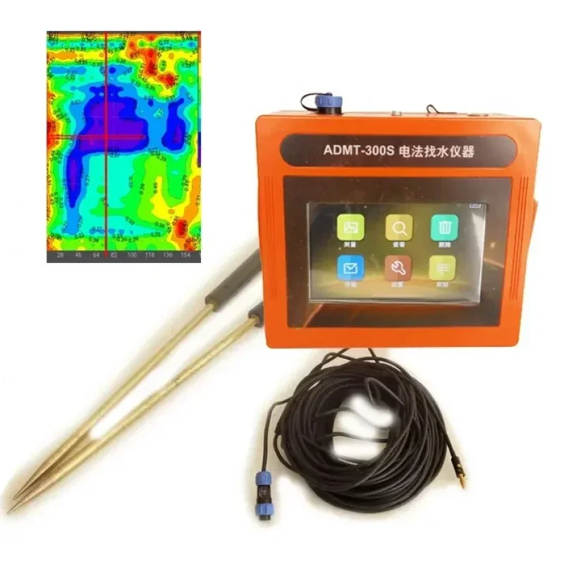 High Density Underground Detector ADMT-300S-Y 300 Meters Water Locator With LCD Screen
High Density Underground Detector ADMT-300S-Y 300 Meters Water Locator With LCD Screen
